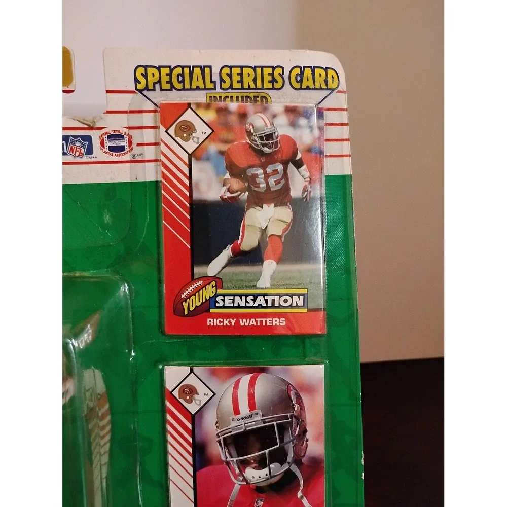 1993 Starting Lineup‎ Ricky Watters San Francisco 49ers Figure with Cards Kenner